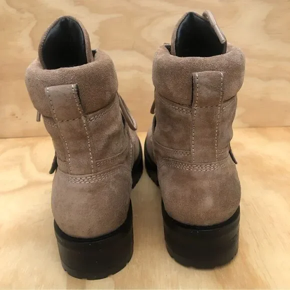 New All Saints Paulina Suede Boots Women’s Size 7 - Picture 7 of 11